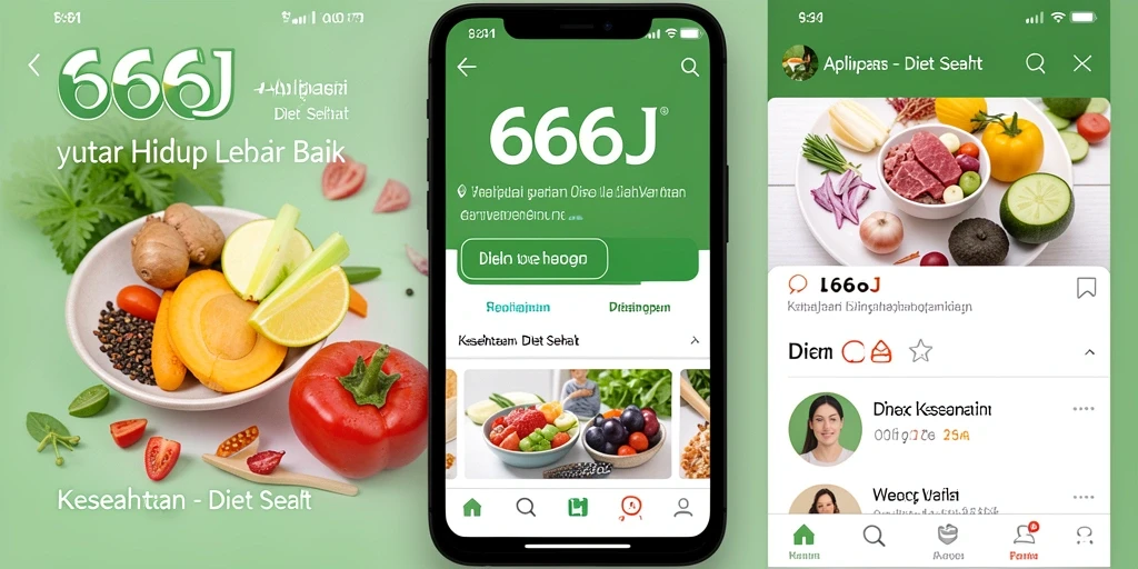 Antarmuka pengguna aplikasi 666J yang menarik dan informatif.