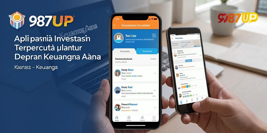 Tampilan antarmuka 987UP yang intuitif dan menarik untuk investasi.