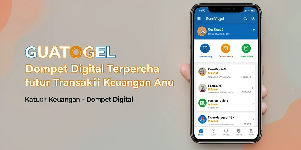 Tampilan antarmuka GUATOGEL yang intuitif dan modern.