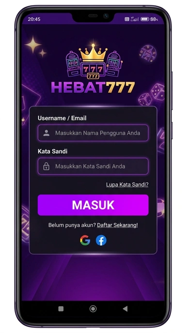 Masuk Akun hebat777 dengan Mudah dan Cepat